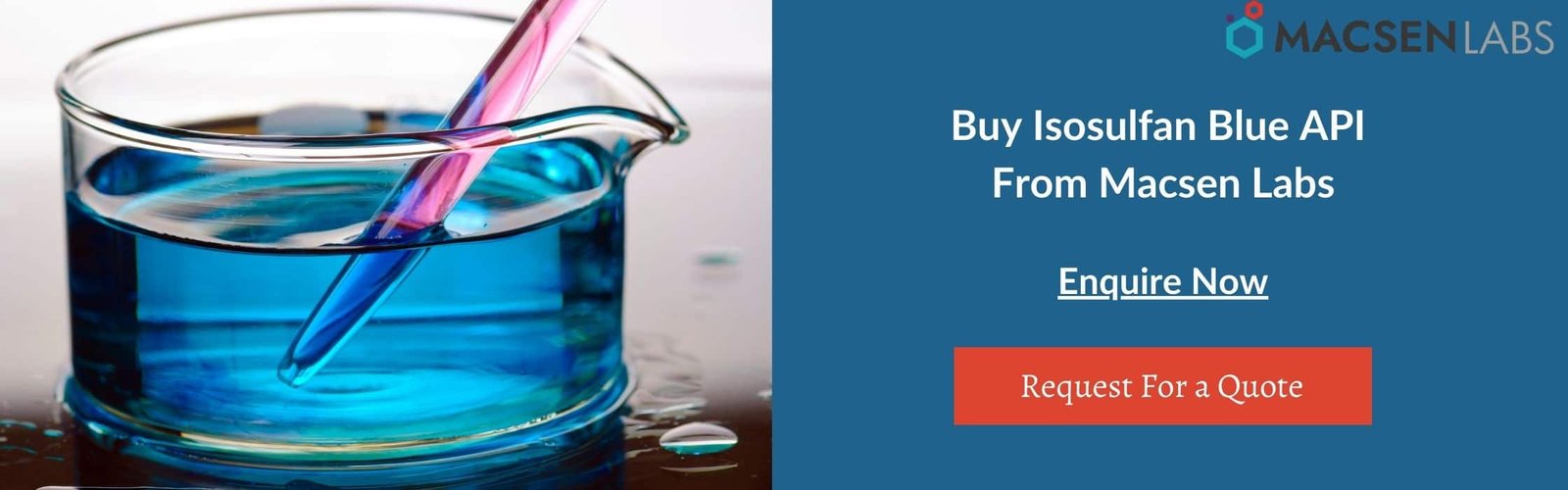 Buy Isosulfan Blue API From Macsen Labs