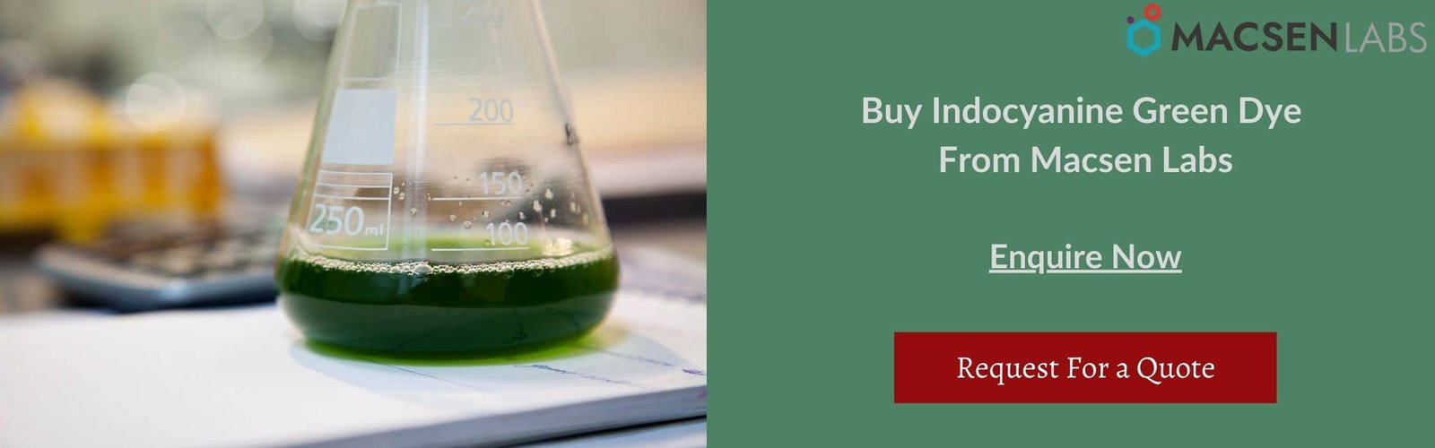 Buy Indocyanine Green Dye From Macsen Labs